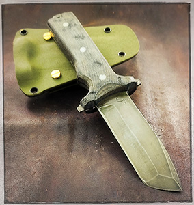 JN handmade tactical knife T31a